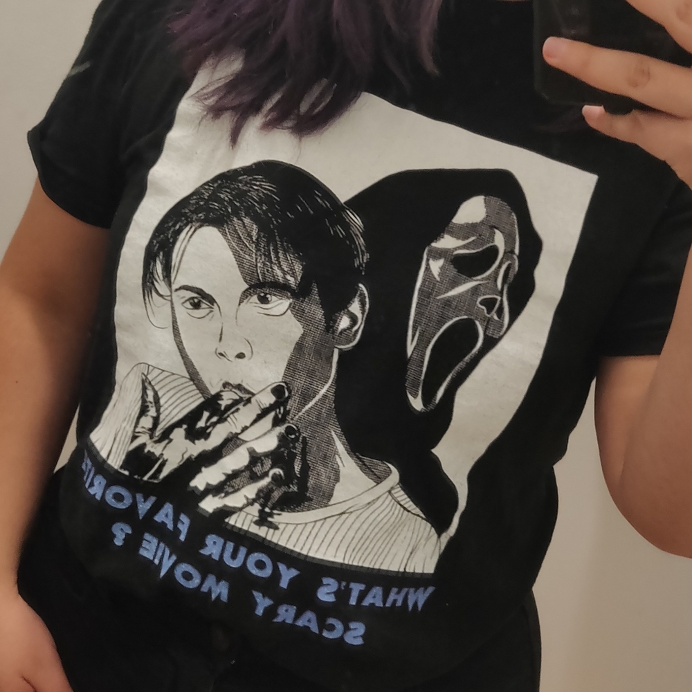 Ghostface Horror T shirt art